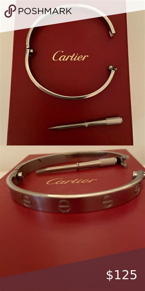 bracelet love cordon cartier|cartier stainless steel love bracelet.